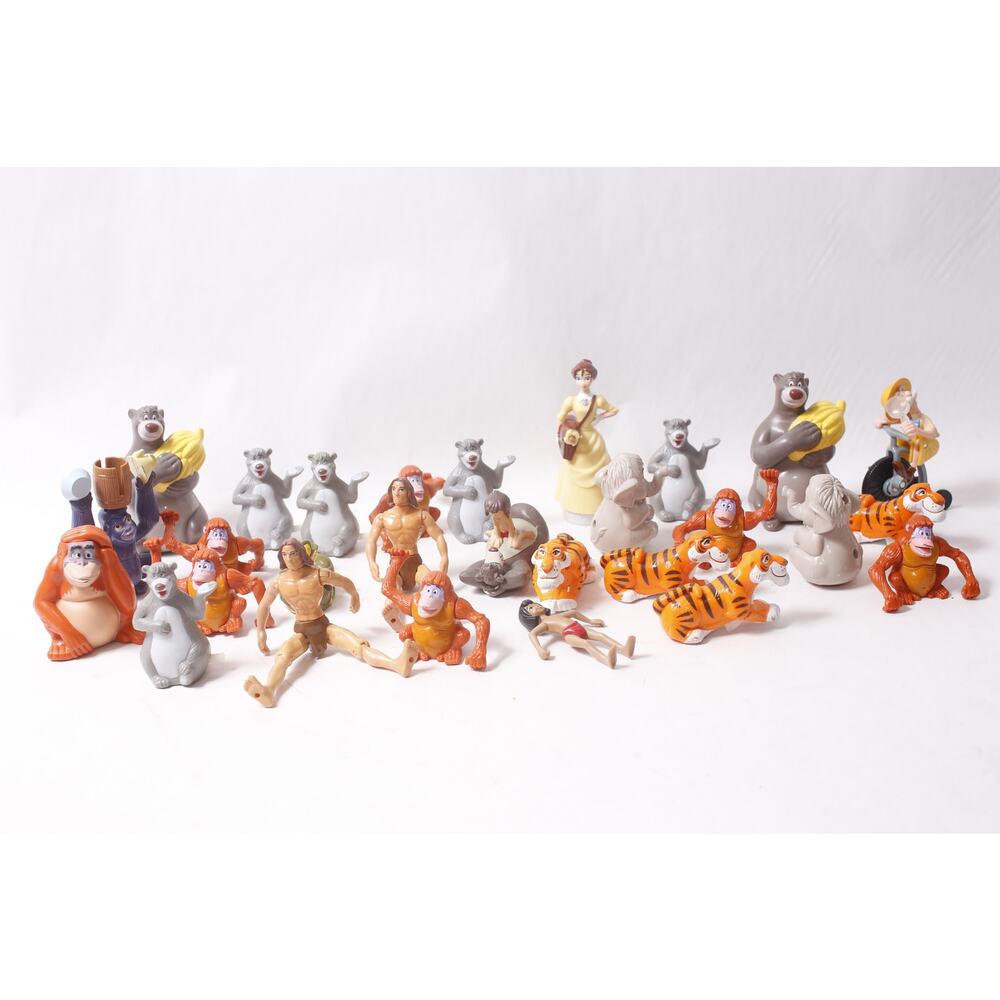 McDonald's Disney The Jungle Book Tarzan Figure Lot Happy Meal ~ 260521-WH 704
